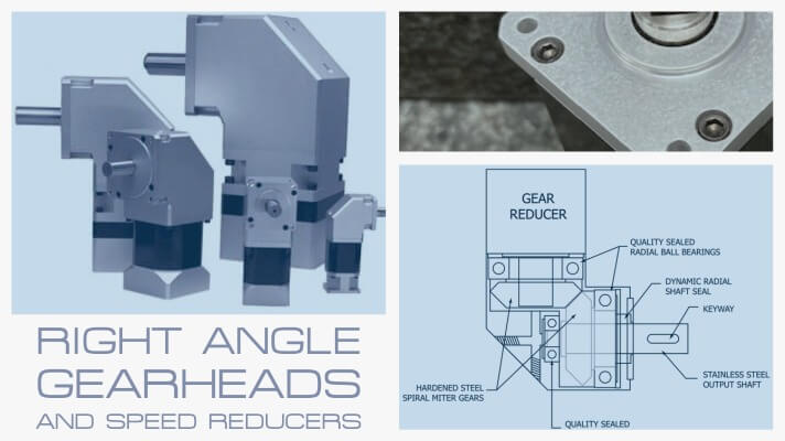 Get USA Made RIGHT ANGLE GEARHEADS AND SPEED REDUCERS